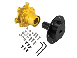 Adaptador Universal Dourado Para Cubo De Volante De Carro, Adaptador De Liberação Rápida Para Corrida, Kit De Encaixe Rápido Hengjian