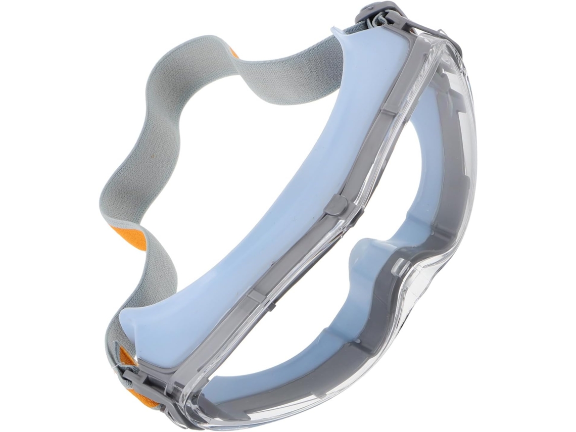Óculos De Proteção Para Motociclistas Em Policarbonato Com Lentes Transparentes E Ponte Nasal Ajustável.