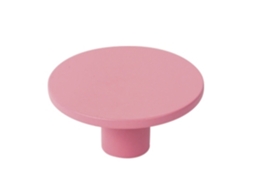 Puxador para Móveis em Abs 60 Mm de Diâmetro Pintado de Rosa Pacote de 24 Peças HARDWAREXCHANGE