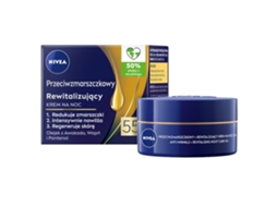 55 Creme Noturno com Fórmula Revitalizante Antirrugas, 50ml Nivea