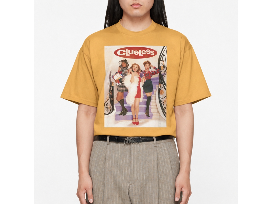 Rockinstone Clueless Staircase Poster With Logo Ginger T-shirt Size:s
