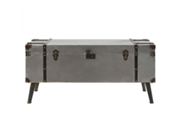 Mesa de centro em MDF e alumínio 102x51x47,5 cm MAISON EXCLUSIVE