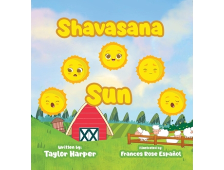 Livro Shavasana Sun de Taylor Harper (Inglês)