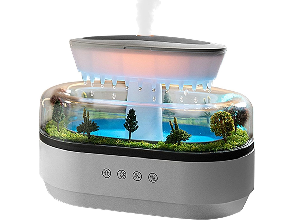 Umidificador Com Difusor De Óleos Essenciais Fragrâncias Inteligente Para Ambientes Relaxante Ideal