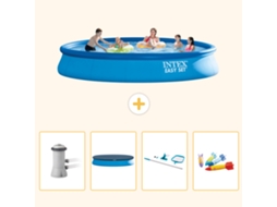 Intex Piscina Easy Set Redonda - 457x84 Cm - 5-peças S299