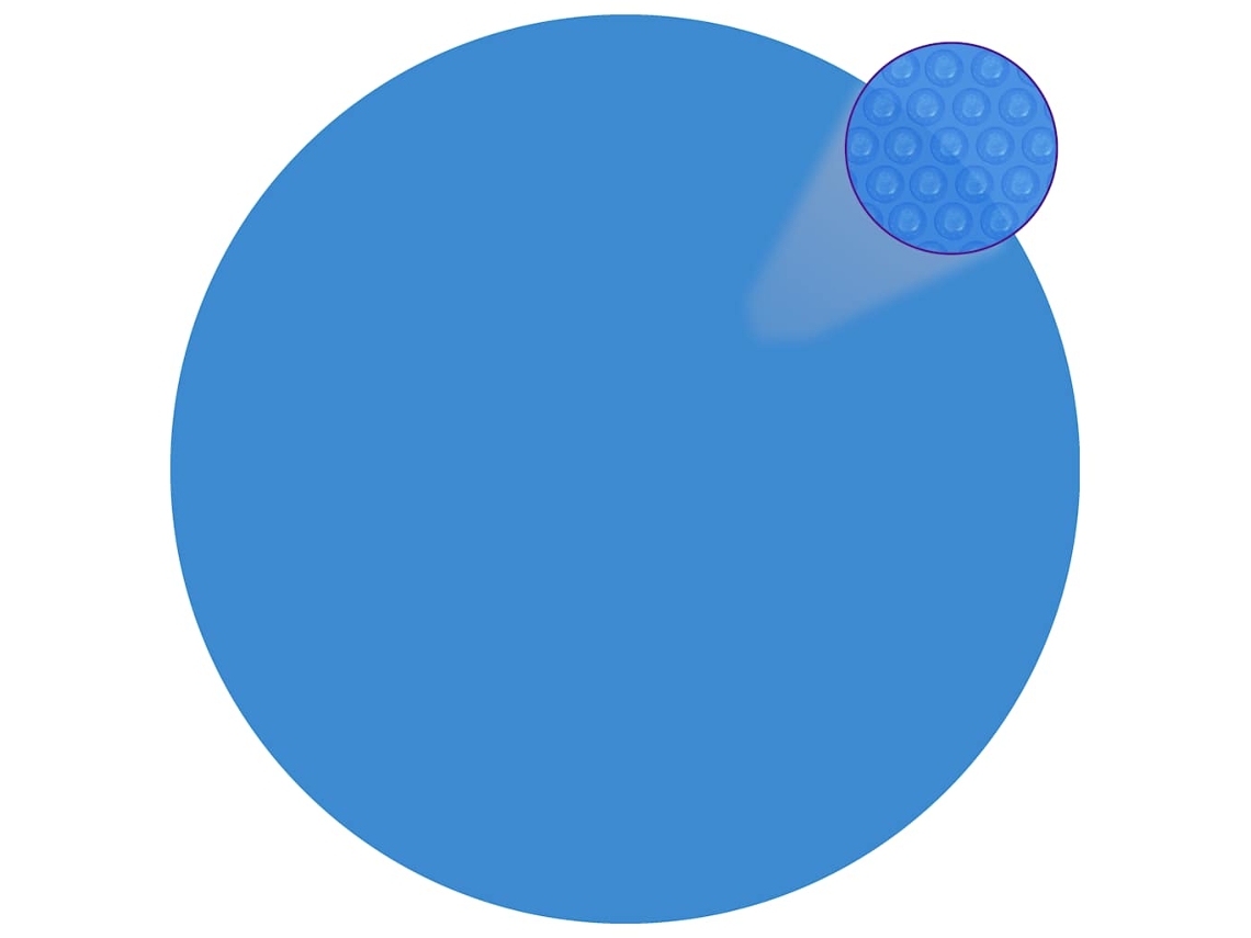 Pool Cover, Pool Covers Vidaxl Azul Polietileno (ø 527 Cm)