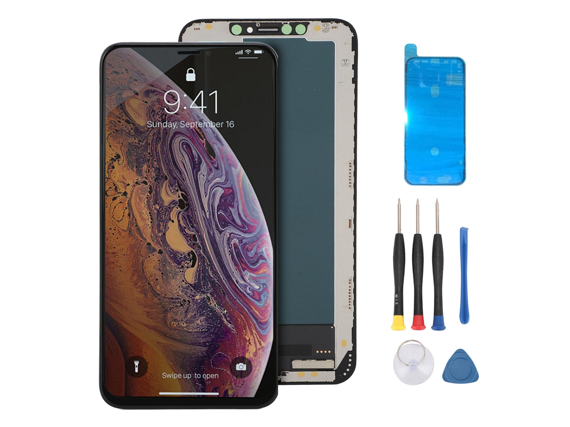 Tela Apple Xs Max de 6,5 polegadas com tecnologia Incell e tecnologia 3D Touch (digitalizador 3D Touch) EOOCOO
