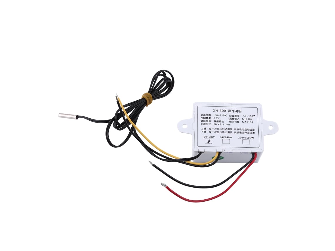 Controlador de Temperatura Digital com Sonda