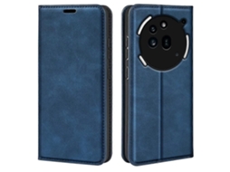 Capa De Couro Com Ventosa Magnética Estilo Retrô Para Celular Nothing Phone 3a Pro