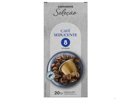 Cápsulas de Café Seducente Int 8 CONTINENTE SELEÇÃO