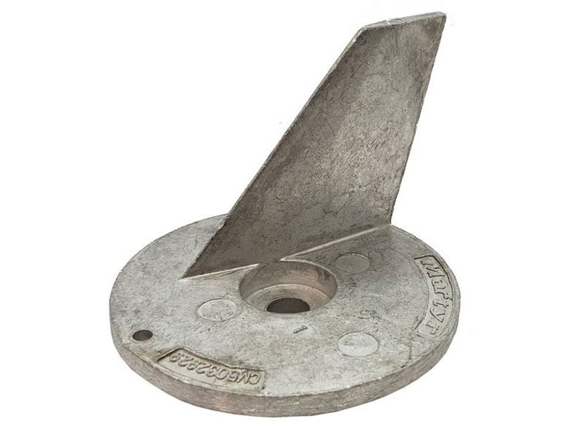 Ânodo Johnson Evinrude 70Hp Prateadomartyr Anodes