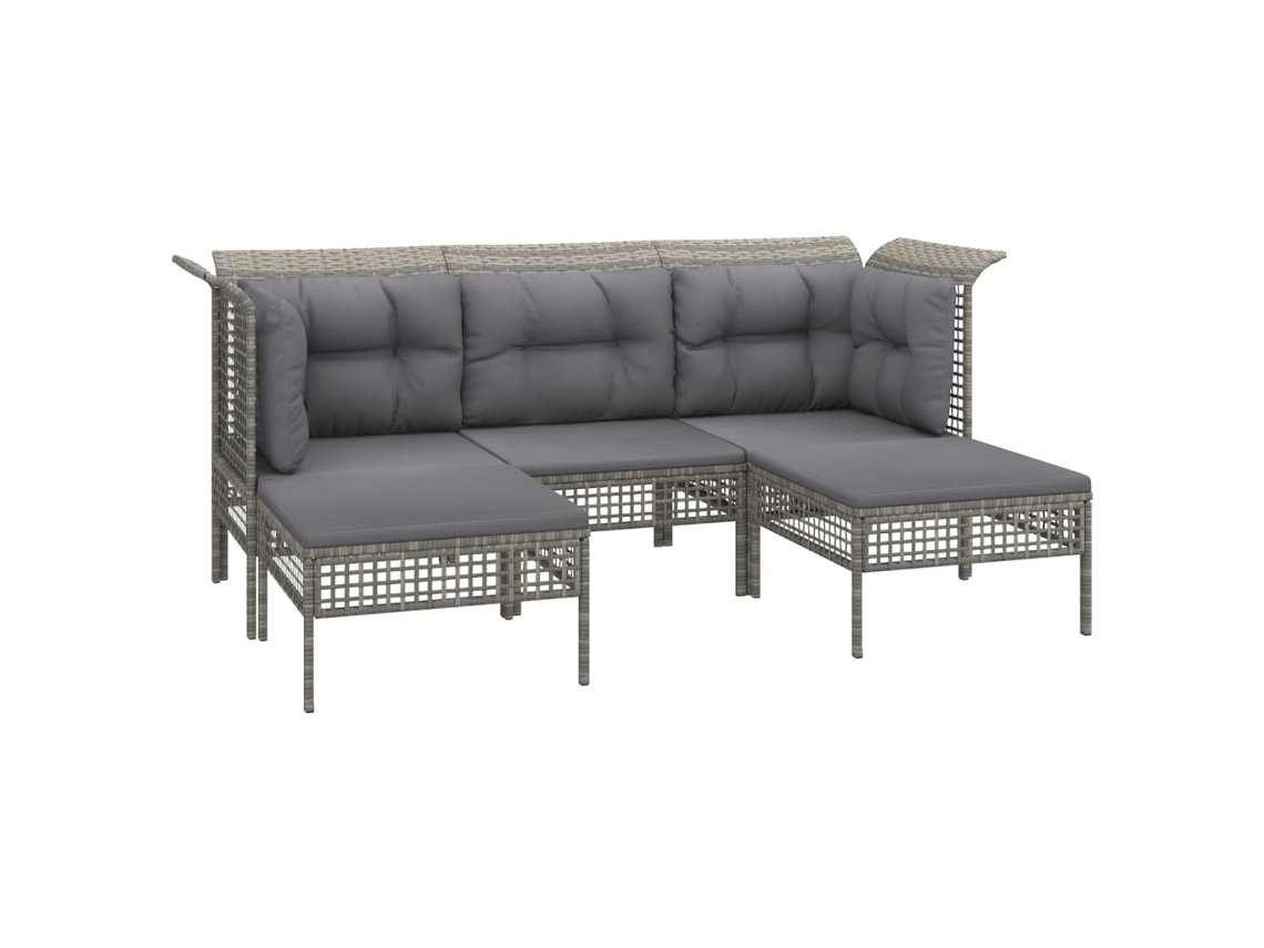 Garden Lounge Set, Garden Lounge Sets Vidaxl Cinzeto Rattan / Vime (n/a)