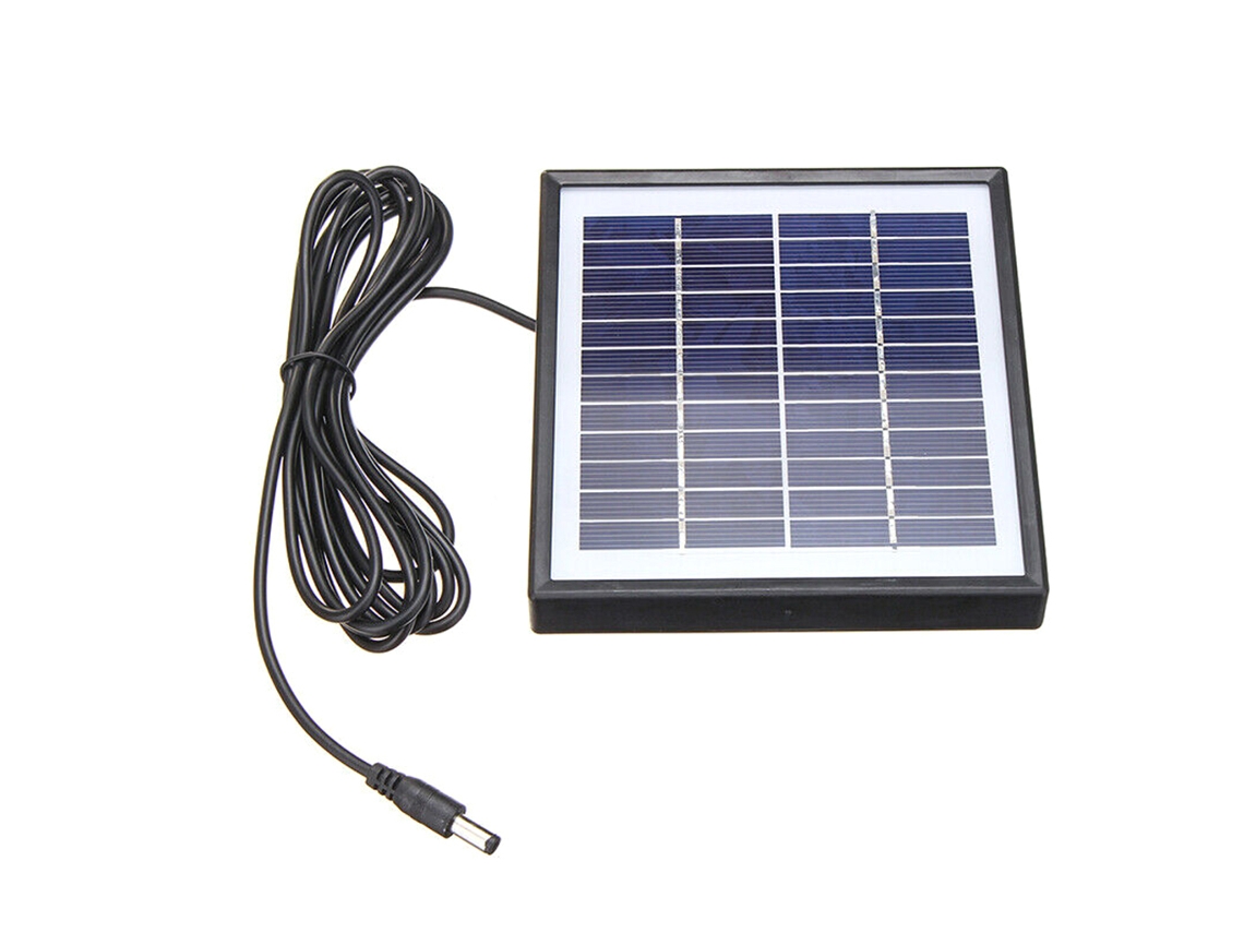 Painel Solar Portátil 5 W 12 V para Uso Externo BRILVIBERA
