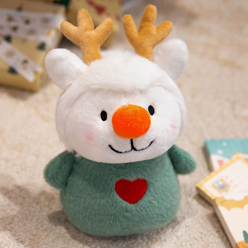(verde, 17 Cm) Lindo Brinquedo De Pelúcia De Árvore De Natal De Desenho Animado
