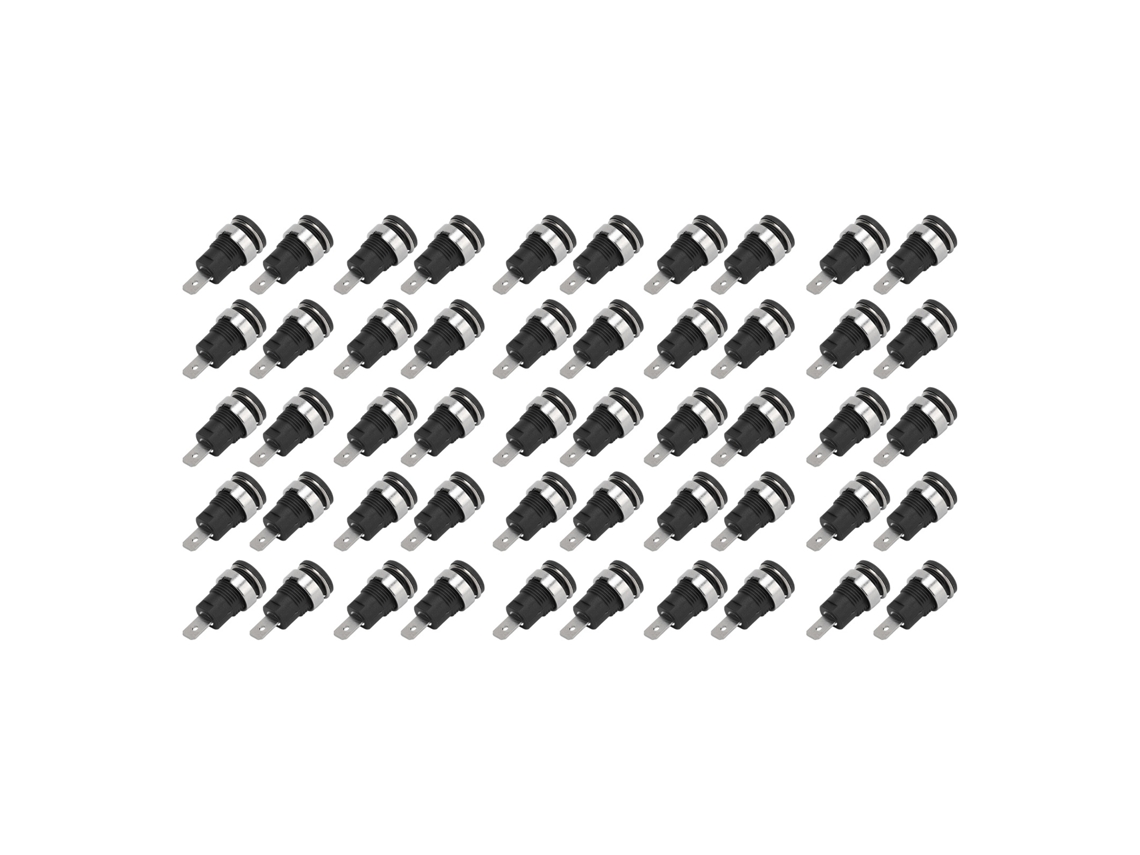50pcs Enchufe Banana 4mm Cobre Alta Corriente para Testes Eléctricos