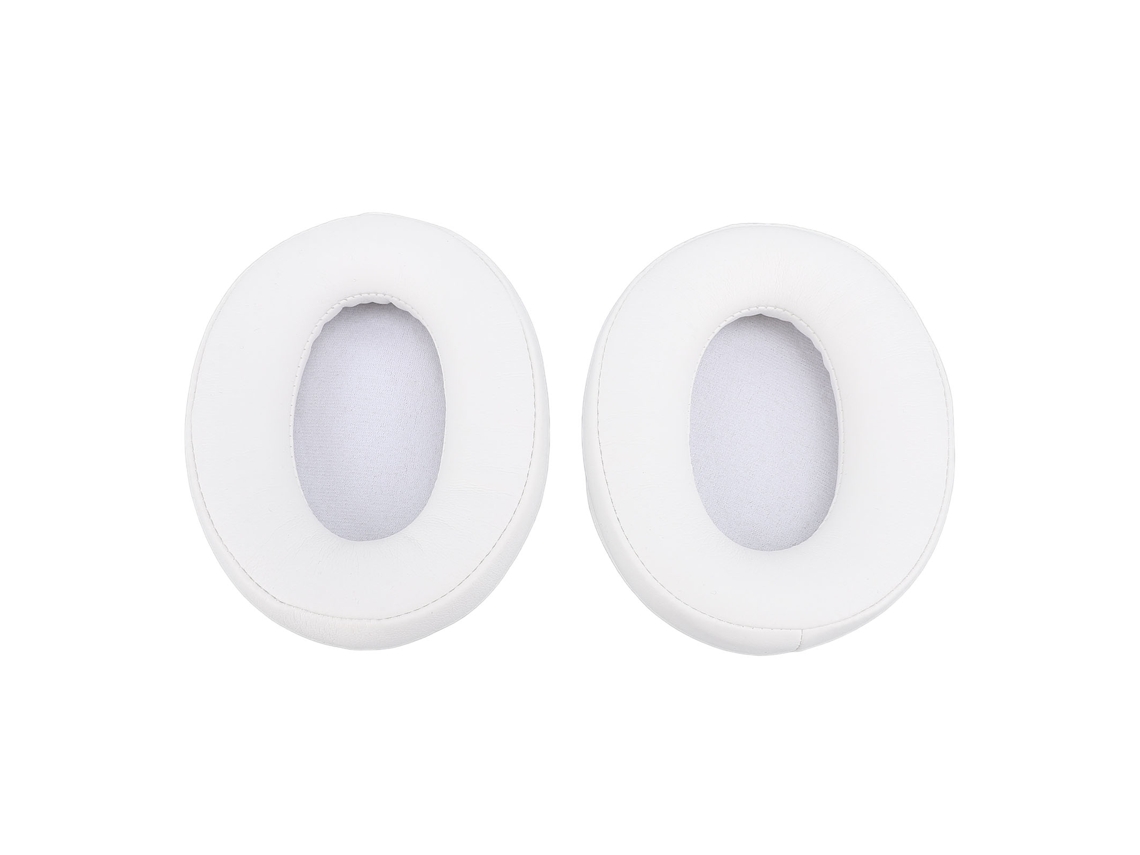2 Pçs Almofadas De Ouvido De Couro Proteinado Para Cloud Alpha Flight Core Stinger 2 Branco