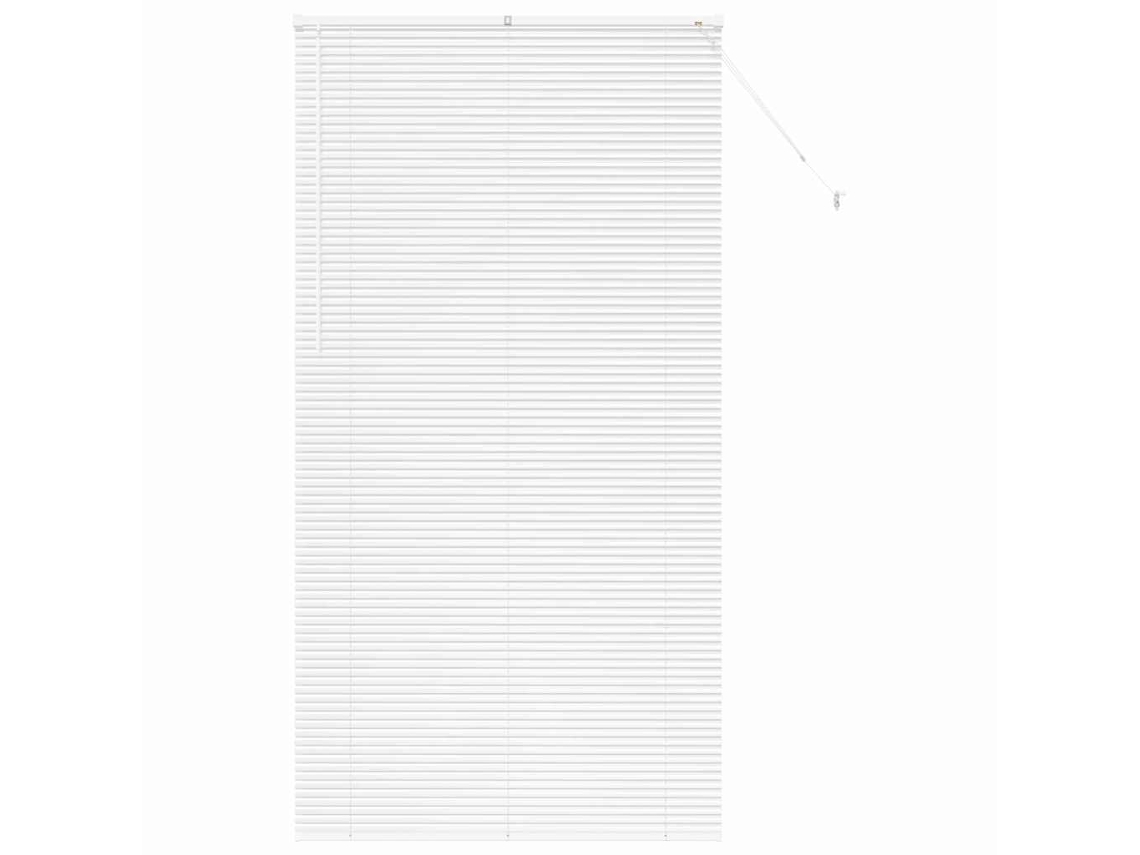 Conjunto 1 Persianas Venecianas Vidaxl Branco Alumínio (220 X 115 Cm)