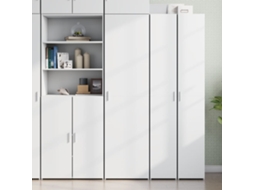 Armario alto 50x42,5x185 cm Derivados de madera Blanco