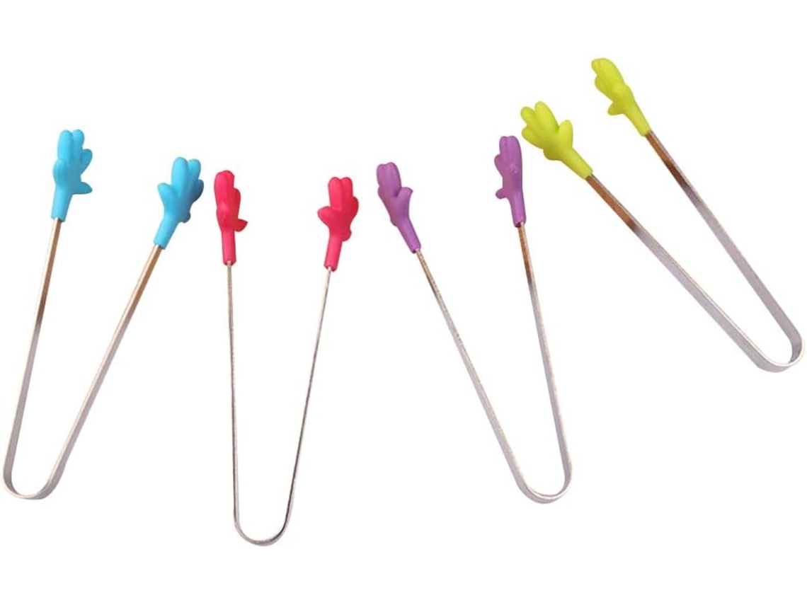 Conjunto De 4 Pinças Cozinha Yardwe Em Silicone E Aço Inoxidável, Utensílios Resistentes Ao Calor Para Churrasco