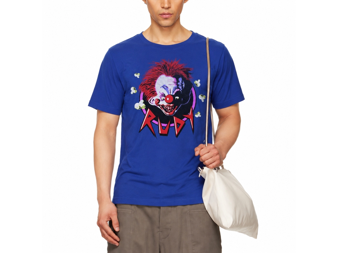 Rockinstone Killer Klowns Rudy Solid Royal Adult T-shirt Size:xxl