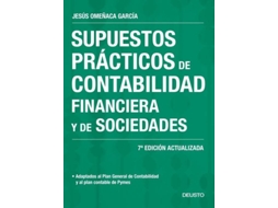 Livro Supuestos Practicos De Contabilidad Financiera Y D de Jesús Omeñaca García (Espanhol)