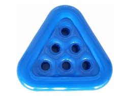 Suporte inflável para beer pong jogo de sinuca porta copos triangular mesa flutuante AQUAFORGE