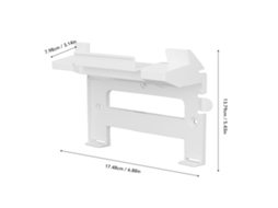 Suporte De Montagem Para Router Laxiscreed V3 Em Abs Para Satélite E Rede