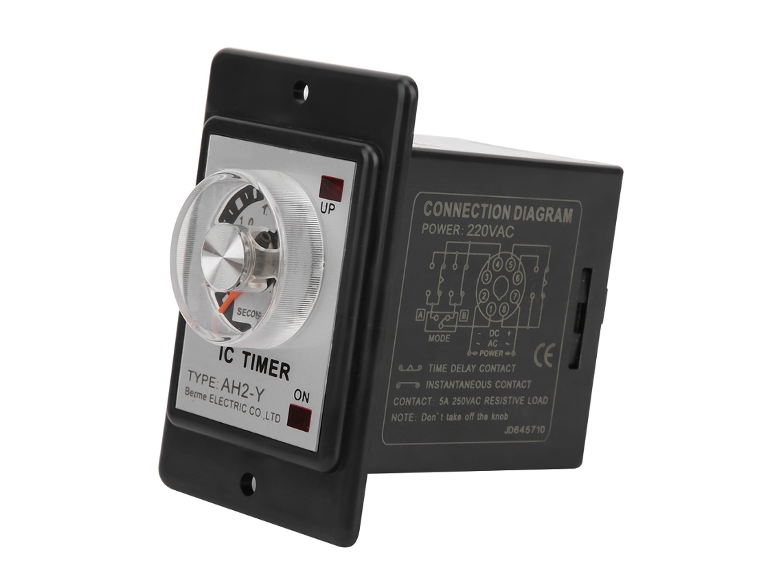 RELÉ de Tempo Berm Ah2 3s 220v, Temporizador S/MARCA