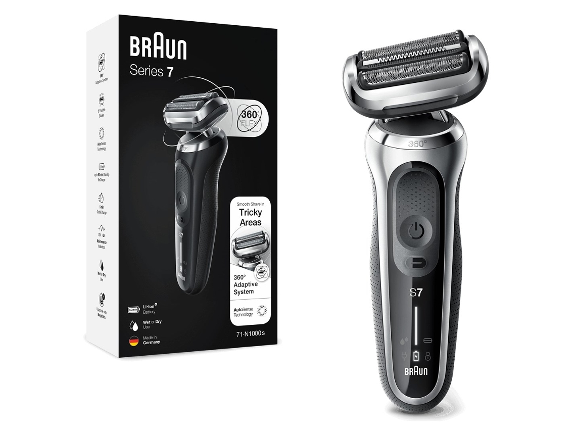 Série 7 71 S1000s Foil Shaver Prata Braun
