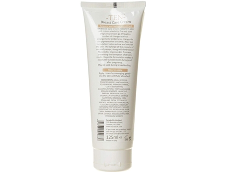 Creme para o cuidado do peito, 125 ml TEN DEZ