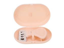 Rasuradora Manual 6 Lâminas Para Mulheres Cabelo De Axilas Pernas Rosa