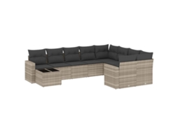 Garden Sofa Set, Garden Sofa Sets Vidaxl Cinzeto Rattan / Vime (n/a)