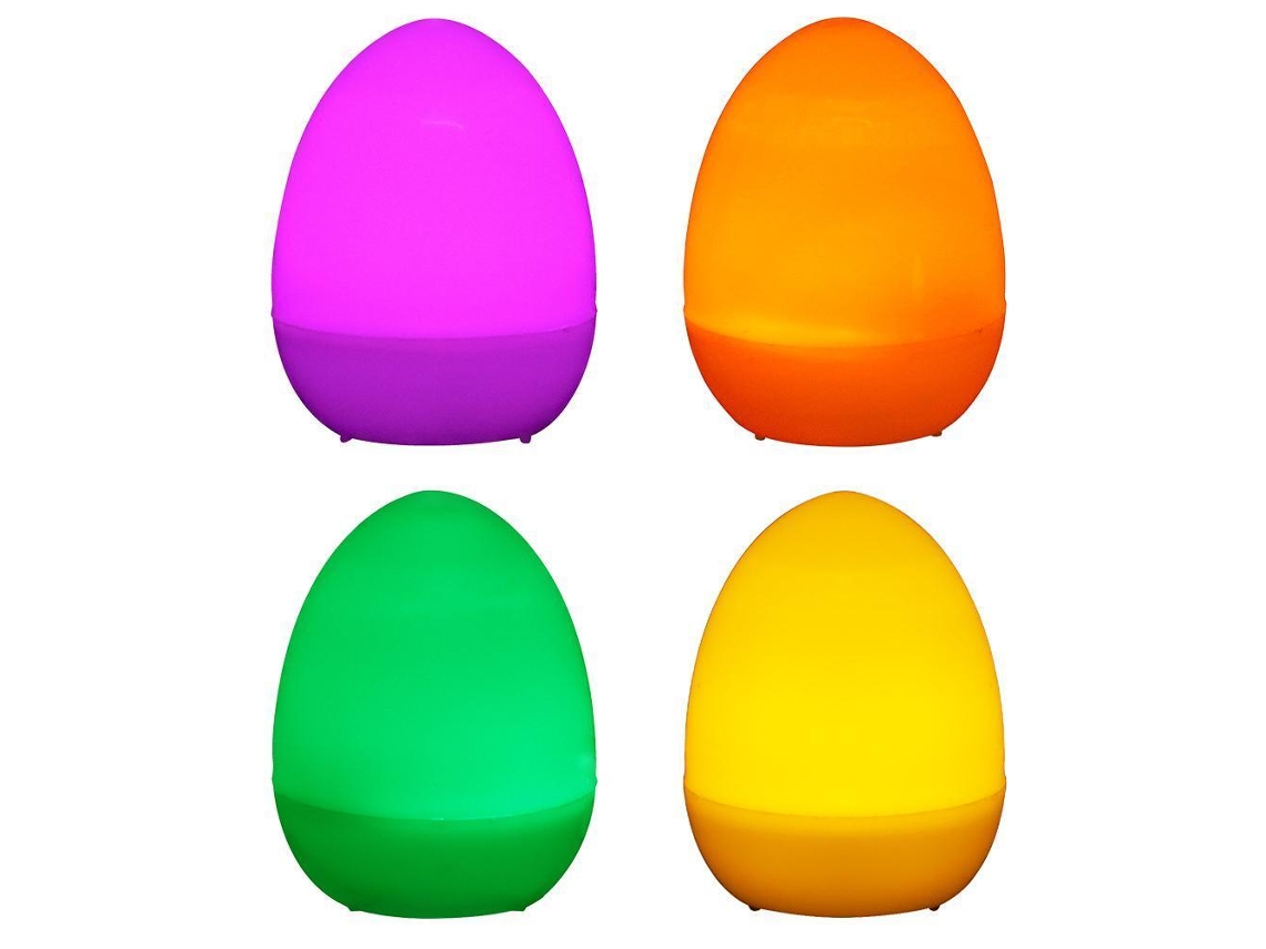 12 Ovos de Páscoa Luminosa com Bateria CHABERLU