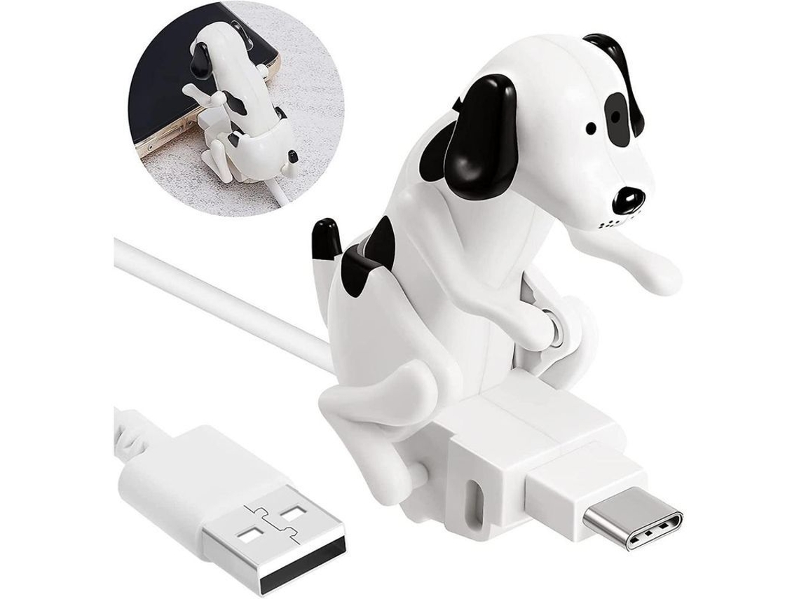 2026-cabo De Carga Usb-c Perro Com Movimento Automático, Cabo De Dados Para Celulares, Presente Divertido