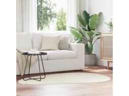 Vidaxl Tapete Huarte Creme 120 X 170 Cm Poliéster