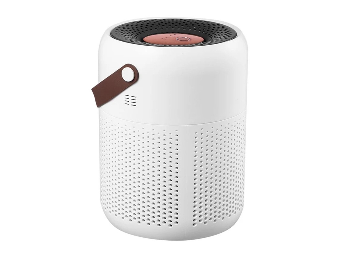 Purificador De Ar Íon Negativo Portátil Para Banheiro Silencioso Bestvite Branco