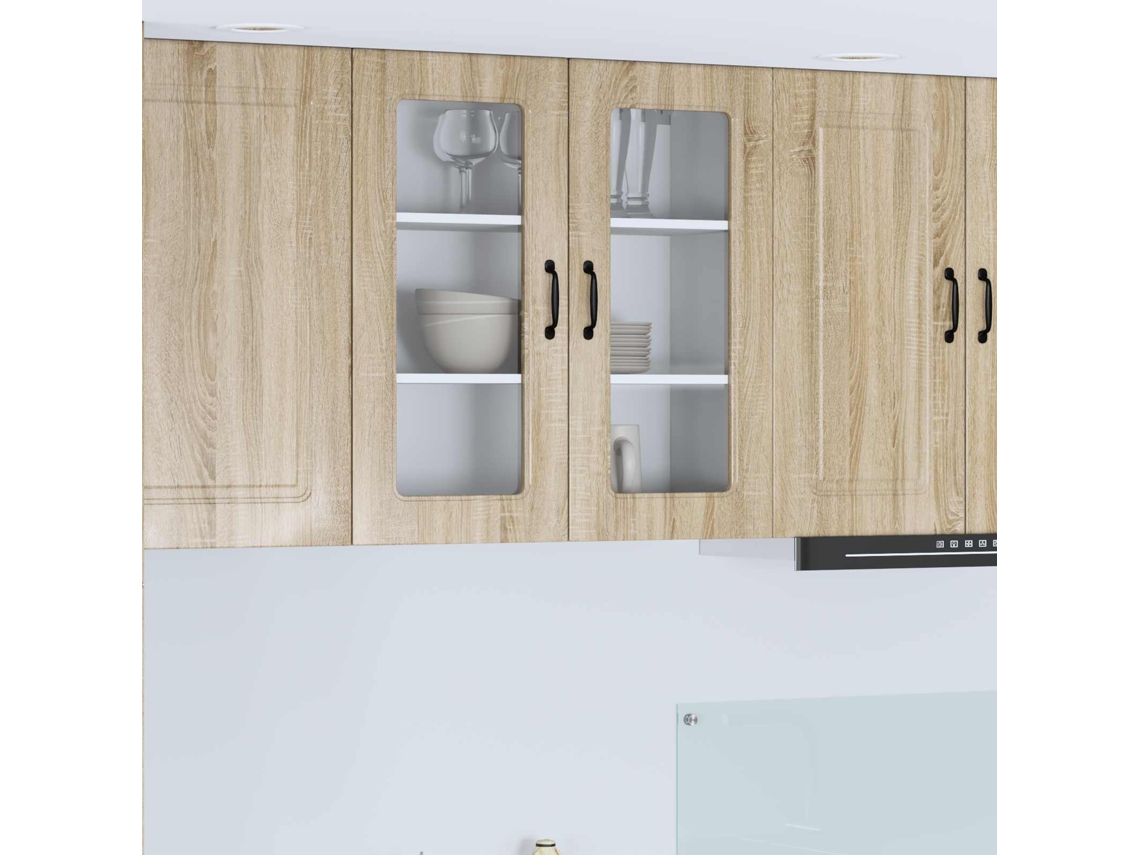 Vidaxl Painel De Lava-louça Kalmar Carvalho Sonoma 80 X 31 X 80 Cm