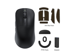 Rato Yizhood M617 Paw3395 Leve Sem Fio Da Taxa De Sondagem 26000dpi Do Jogo 8k Para O Portátil Do Jogador De Pc Preto