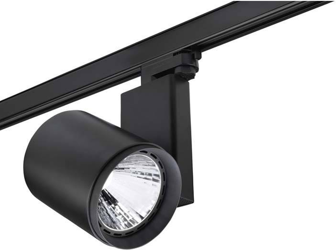 Ledsc4 Mach3 - Foco 115x136x234mm, Alumínio, Cor Preto, Led, Máx 40.7w