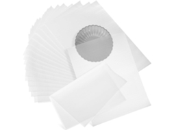 100 Pcs Pochettes Mousse Pe Blanc Embalar Objetos Frágeis Eletrônicos Cerâmicos, Grande Capacidade,
