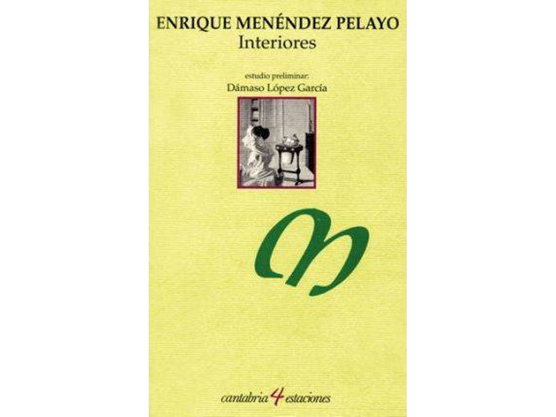 Livro Interiores de Enrique Menéndez Pelayo (Espanhol)