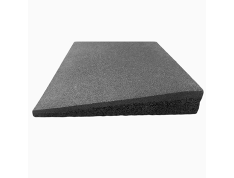 Placa de Borracha Biselada 500X250X40 Mm Preto LESTARE