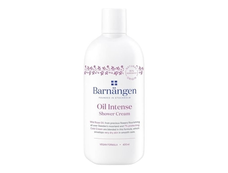 Oil Intense Shower Cream Kremowy Zel Pod Prysznic Z Olejkiem Z Dzikiej Rózy 400ml Barnängen