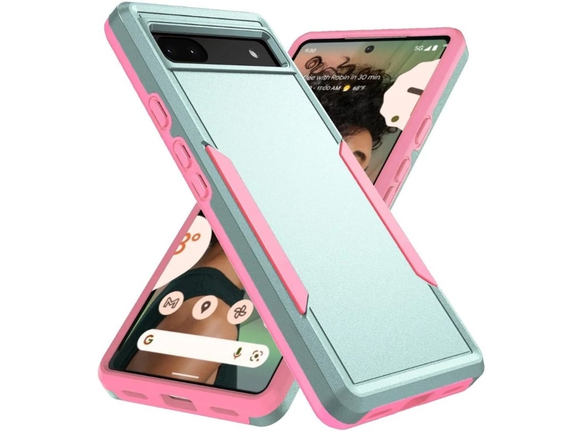 Capa Camada para Google Mais Capas Telemoveis VEANXIN Verde