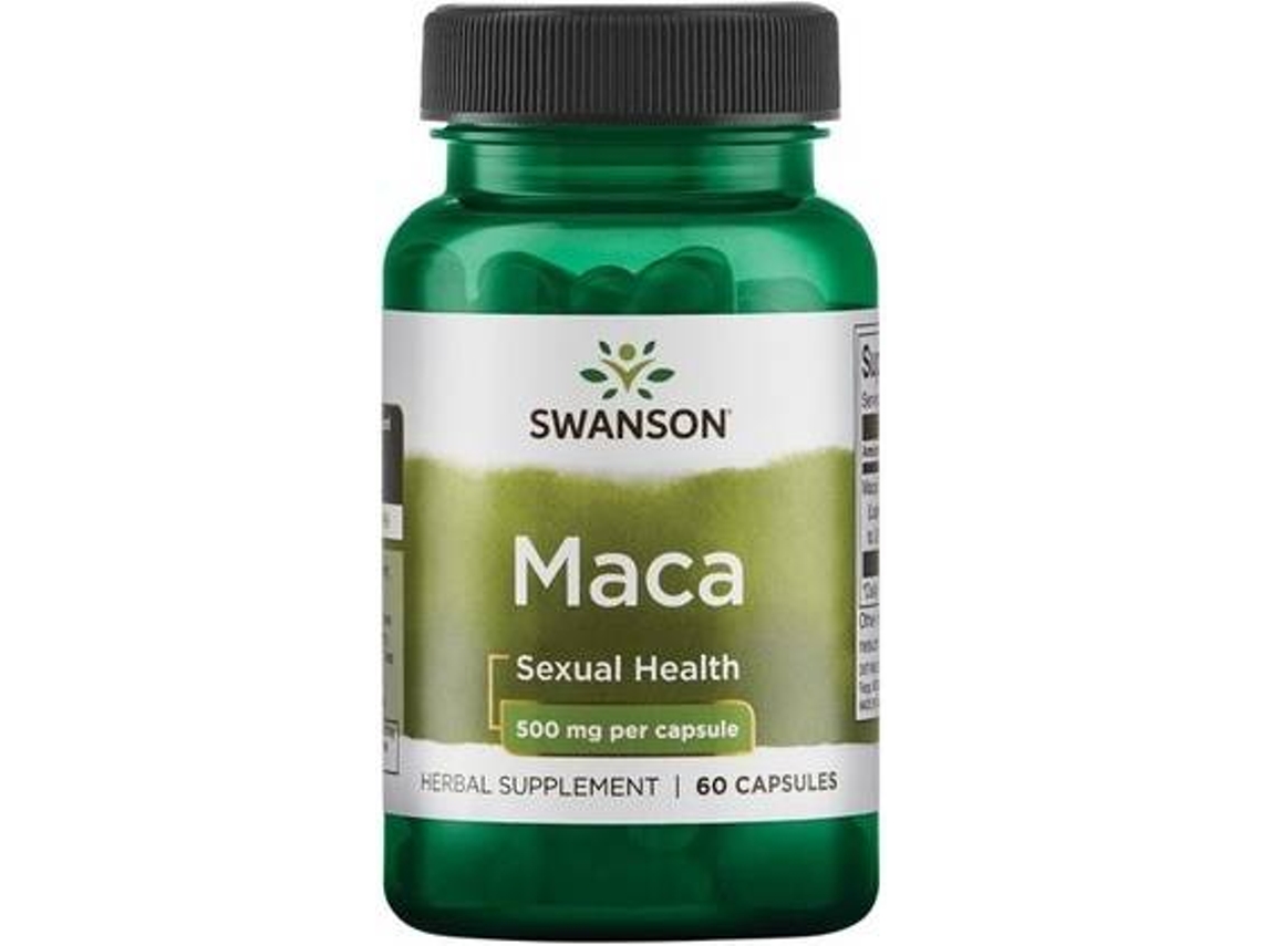 Suplemento Alimentar SWANSON Extrato De Maca (60 cápsulas)