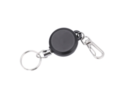 Chaveiro Retrátil Aço Inox 60cm Anti Perda