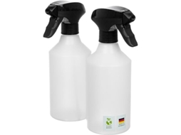 Garrafa de pulverizador sustentável, 2x500 ml, bico ajustável, uso doméstico STELASPLEN