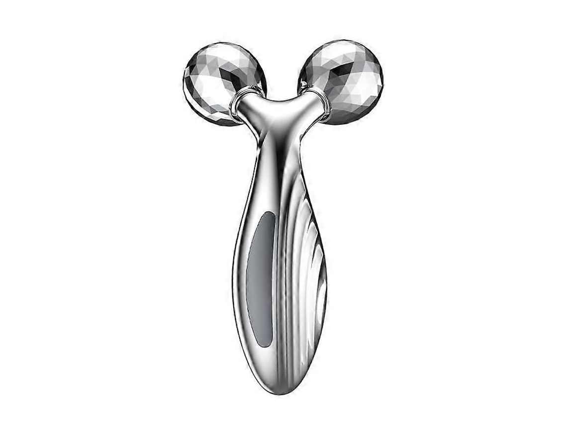 Massageador Facial com Rolo 3d para Contorno, Que Reduz o Inchaço e Melhora a Absorção de Produtos. GOKOCO