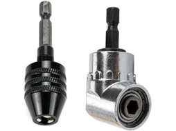 Angular Com Mandril Sem Chave, Faixa De 0,3 A 6,5 Mm, Haste 1/4"