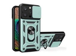 Capa Para Iphone 16 Pro - Tampa Deslizante Para Câmera - Tpu Pc